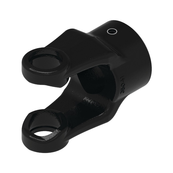 Round Bore Implement Yoke (w/ Keyway & Set Screw) 5" x3" x6"